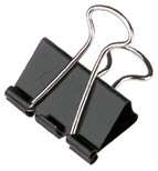 Old School Binder Clip