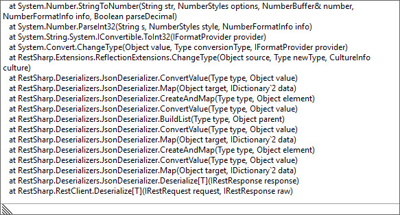 restsharp stack trace